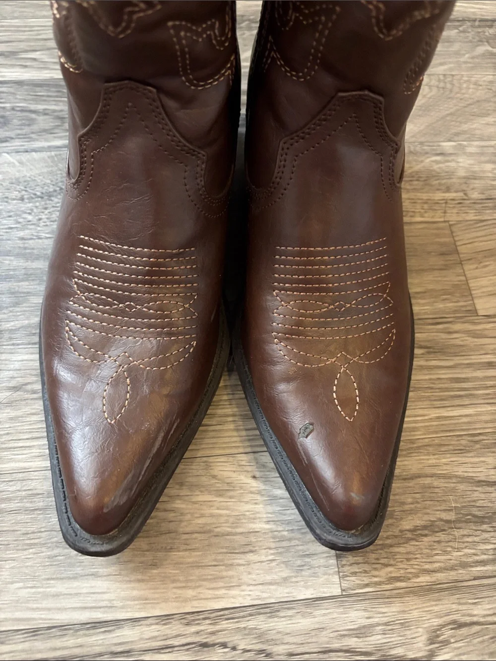 Worn once - Madden Girl Cowgirl Boots